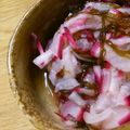 ちゃきんぐ's cooksnap of when they made 【かぶ・もずく優しい酢の物】調味料いらず.