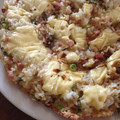 begoodgirl's cooksnap of when they made おやきみたいな和風ご飯ピザ♪.