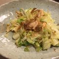 エルフ大好き's cooksnap of when they made 鰹がきいてる～白菜のごまマヨぽんサラダ♪.