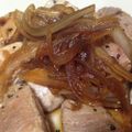 nososon's cooksnap of when they made 簡単　豚ヒレ肉のソテー　玉ねぎ生姜ソース.