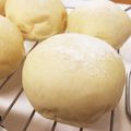 *ayunee*'s cooksnap of when they made 豆乳入り♪もちふわ白パン.