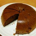 でかトトロ's cooksnap of when they made 炊飯器チョコケーキ.