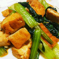 ジュジュぴょん's cooksnap of when they made 厚揚げと小松菜のオイスターソース炒め.