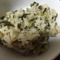 たみゅこ's cooksnap of when they made 大根の葉炊き込みご飯.