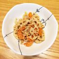 クリスチーネ's cooksnap of when they made 簡単！レンコンと人参のきんぴら♡.