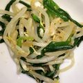 ブロッコリーの部屋's cooksnap of when they made 【話題入り】モヤシとニラのナムル.