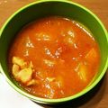男子4兄弟＋1姫の母's cooksnap of when they made トマトスープ トマト嫌いの3歳もペロリ.