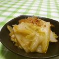 赤い電話's cooksnap of when they made 簡単！白菜おひたし.