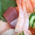 きらり流れ星's cooksnap of when they made 我が家のオリジナル酢飯で海鮮丼♪.