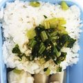 テヨン1's cooksnap of when they made 大根菜の胡麻炒め.