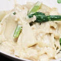 みゆるんるん's cooksnap of when they made かぶの葉とえのきのマヨネーズ炒め.