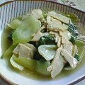 ちゅるま's cooksnap of when they made チンゲン菜の中華風炒め.