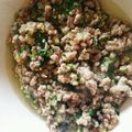 jyuriko☆'s cooksnap of when they made 挽肉とパクチーのあんかけごはん.