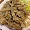 やまでみか's cooksnap of when they made 豚バラとゴボウの柳川風.