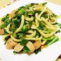 Machalin's cooksnap of when they made あっさり焼きうどん.