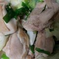 オニナラタケ's cooksnap of when they made キャベツと鶏肉のネギ塩炒め.