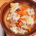 messier225's cooksnap of when they made 簡単！鶏肉キャベツ炊飯器でスープ.