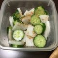 サバテロ's cooksnap of when they made きゅうりと大根の、ポリポリナムル.