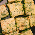 チコリママ's cooksnap of when they made 特製ほうれん草と桜エビのチヂミ.