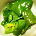 たかぼんぼん♪'s cooksnap of when they made 超簡単 ピーマンのオリーブオイル炒め.