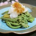 mmameco's cooksnap of when they made 簡単☆わらびの大根おろしのせ♪.
