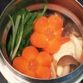 ルークしゃん's cooksnap of when they made 飾り切り①♡ねじり梅(にんじん).