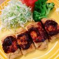 蜜茄子's cooksnap of when they made 油揚げのジューシー☆肉詰め.