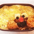 チョコラ♪'s cooksnap of when they made キャラ弁・ひょこっと可愛い＊エルモ.