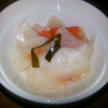 北斗7's cooksnap of when they made かぶの千枚漬.