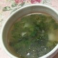 あざらしの赤ちゃん's cooksnap of when they made カブとセロリのスープ★緑のミネストローネ.
