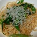 コニール３'s cooksnap of when they made ねぎとじゃこのスパゲッティ.
