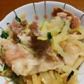 とりっぴぃた's cooksnap of when they made 少ない材料で！豚コマと大根の味噌炒め♡.