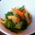 じゅーしーるーしー's cooksnap of when they made ＊青菜と油揚げの煮びたし＊.