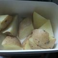 藍川咲's cooksnap of when they made ＊レンジで＊ホクホクじゃがいも＊.