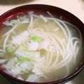 あさここなっつ's cooksnap of when they made ちゅる♪ うまっ♪ そうめんの味噌汁.