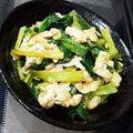 6002JYJ's cooksnap of when they made 小松菜と油揚げの煮浸し.