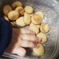 りおまんま's cooksnap of when they made 離乳期おやつ☆きな粉ミルクボーロ.