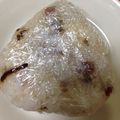snow012's cooksnap of when they made おにぎり★梅×塩こんぶ♪.