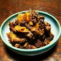松吉ぱんな's cooksnap of when they made 日本のジビエ！猪肉の味噌煮込み.