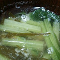 かぴーな's cooksnap of when they made 小松菜とえのきのお味噌汁.