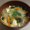 クックLDYCEQ☆'s cooksnap of when they made 残り野菜で簡単スープ.
