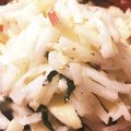 LINDA★8's cooksnap of when they made 大根とりんごの胡麻マヨサラダ.