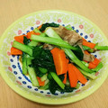 ピーナッツ子♪'s cooksnap of when they made 簡単ですぐできる！タアサイと豚肉の炒め物.