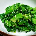 ニゲラ。's cooksnap of when they made なばな・菜の花の胡麻味噌辛子和え。.