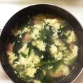 クックJHLDCB☆'s cooksnap of when they made ほうれん草のふわふわたまごスープ.