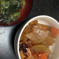 ｍｋちゃん's cooksnap of when they made 一度で二品！こくまろ鶏大根＆スープ♪.