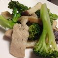 芹なずな's cooksnap of when they made チキンとブロッコリーのオリーブオイル炒め.