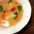 kiyoねぇ's cooksnap of when they made 冬に嬉しい❤蕪のトマトクリームシチュー.