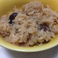 かおるルル's cooksnap of when they made 驚き！醤油おかきとむき甘栗で＊栗おこわ.
