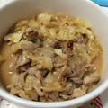 atsuka's cooksnap of when they made キャベツと豚肉のチーズ味噌炒め.